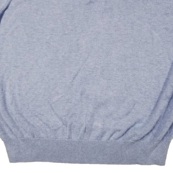 Vineyard Vines Men’s Cotton Quarter Zip Sweater Blue Pullover M - Picture 3 of 5